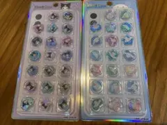 サンリオ　シナモロール・クロミ　おはじきシール 24ピース