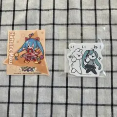 再値下げしました！　初音ミク　ステッカー　2枚セット