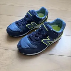 New Balance 996 キッズシューズ 18.5ネイビー