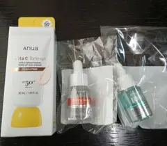 Anua ビタCトーンアップサンクリーム50ml+セラム2種10mlサイズ