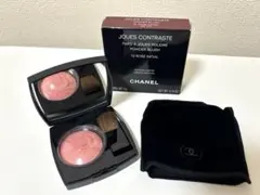 CHANEL ジュ コントゥラスト 2020 72 ローズ イニシアル チーク