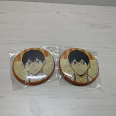 ハイキュー影山飛雄缶バッジ 2個セット