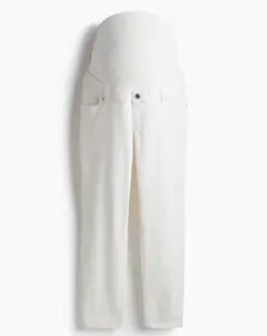 【タグ付未使用】H&M Straight High rib マタニティアンクル