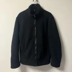 【最終価格】ユニクロ　防風ムートンボアフリースジャケット　黒