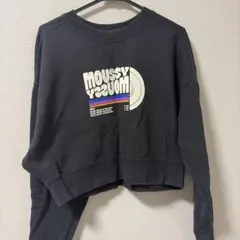 MOUSSY スウェット ブラック