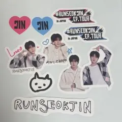 防弾少年団　BTS　JIN うちわ公式　３枚セット BTS ジン うちわ 公式 - メルカリ