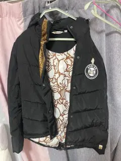 BE PLAYFUL フード付きダウンジャケット M ブラック