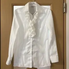 ドット柄　スキッパーシャツのサムネイル