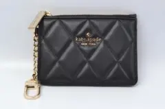 【新品・未使用】Kate spade キルティング コインケース パス
