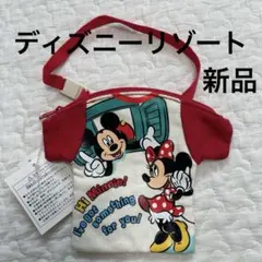 ディズニーリゾート公式 洋服型ミニポーチ 吊り下げタイプ 新品