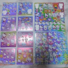 ②【正規品】sanrioサンリオ ハローキティ ホログラム シール 10枚セット
