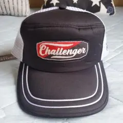 値下げCHALLENGER/TWO TONE LOGO CAP（BLACK）