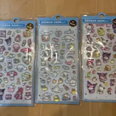 BONBON DROP キャラクターシール 3枚セット