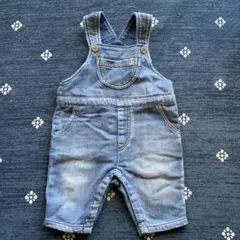 デニムオーバーオール キッズ用　サイズ85