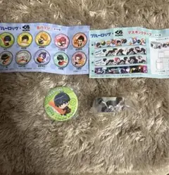 くら寿司 ブルーロック 缶バッジ マスキングテープ