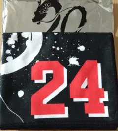 【新品】中日ドラゴンズ FCデー 墨絵風タオル 24 ボスラー選手のサムネイル