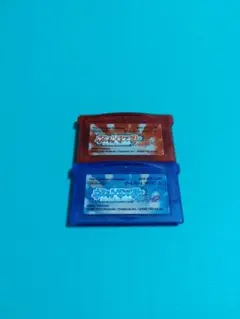 ゲームボーイアドバンス　ポケットモンスター　ルビー　サファイア　セット