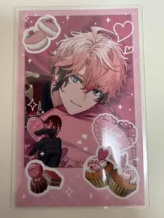 赤城ウェン　にじさんじ　バレンタイン　チェキ風　カード