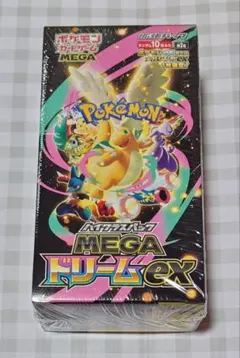 ポケモンカード　MEGAドリームex　未開封　BOX　シュリンク付き