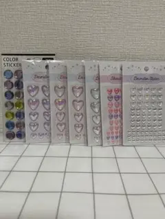 セリア　デコレーションシール　まとめ売り