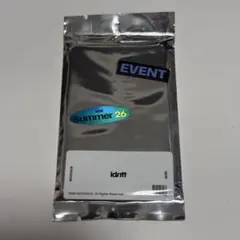 idntt VIP objekt 新品未開封　summer26 215
