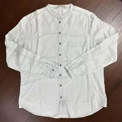 ZARA ザラ　ベーシック　長袖シャツ　ライトブルー　L