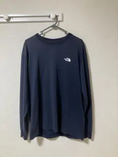 ノースフェイス　ロングスリーブワンポイントロゴティー