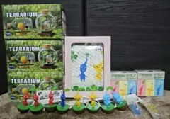 ピクミン❇テラリウムコレクション・ゆらゆら・ 巾着・ドミノ・ めじるし