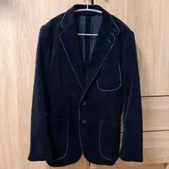 UNITED ARROWS ネイビー コーデュロイ テーラードジャケット