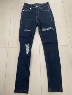 【EMODA】ダメージ スキニーデニムパンツ