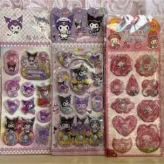 キャラクターシール 3シートセット