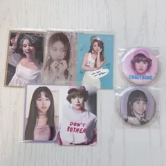 TWICE チェヨン トレカ 缶バッジ 7点セット