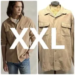 XXL 極美品 ポロ ラルフローレン クラシック コーデュロイ キャンプ シャツ