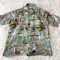 Karl Helmut カールヘルム　アロハシャツ 総柄　リネンのサムネイル