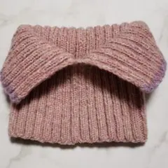 付け襟風　ネックウォーマー