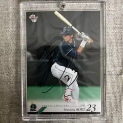 青木宣親 ルーキーサインカード 直筆サイン