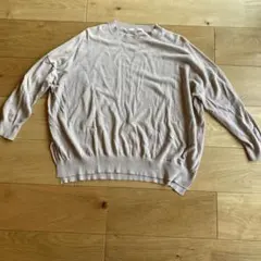 アーバンリサーチドアーズ　ワイドプルオーバーコットンクルーネック７部袖