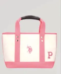 【U.S. POLO ASSN.】 Pロゴ　キャンバストート　USPA-2674