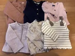 プティマインカーディガンセット