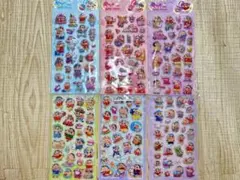 6枚セット　クレヨンしんちゃん　ぷっくりシール　水シール　④