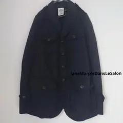 JaneMarpleDansLeSalonネイビー ジャケット　コート 無地М
