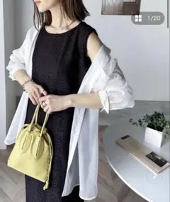 classicalelf 2WAYパネルレースジャンパースカート