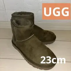 UGG ショートブーツ　クラッシックミニ　オリーブ　23cm