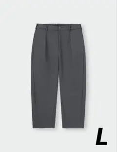 【美品】 GU カーブタックパンツ