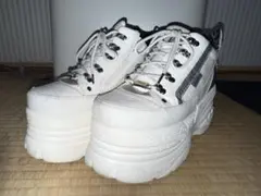 【最安値】YOSUKE ヨースケ　厚底スニーカー　ホワイト