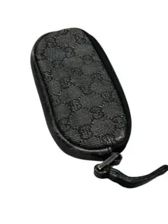 GUCCI グッチ GGキャンバス メガネケース ポーチ 小物入れ 黒