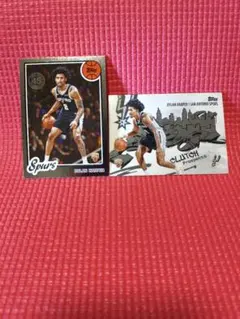 ディラン・ハーパー RC Topps NBA 2枚 スパーズ