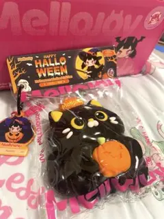 Mellojoy メロジョイ ハロウィン限定 おばけ 黒猫 2点セット 紙袋付き
