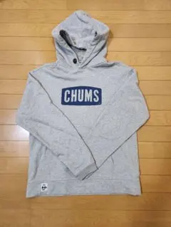 チャムス　パーカー　グレー　M