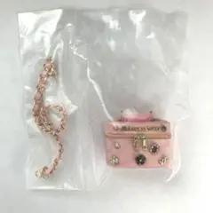 ジルスチュアート　ミニブローチバニティキーホルダー2 ピンク pink